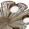 Люстра светодиодная потолочная LED плоская круглая S2378-6