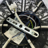 Люстра светодиодная потолочная LED плоская круглая S2378-6